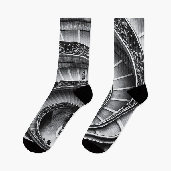 Item preview, Spectacular gilded age spiral marble staircase architectural black and white photograph poster art print  designed and sold by Astrid Arkhangelsky.