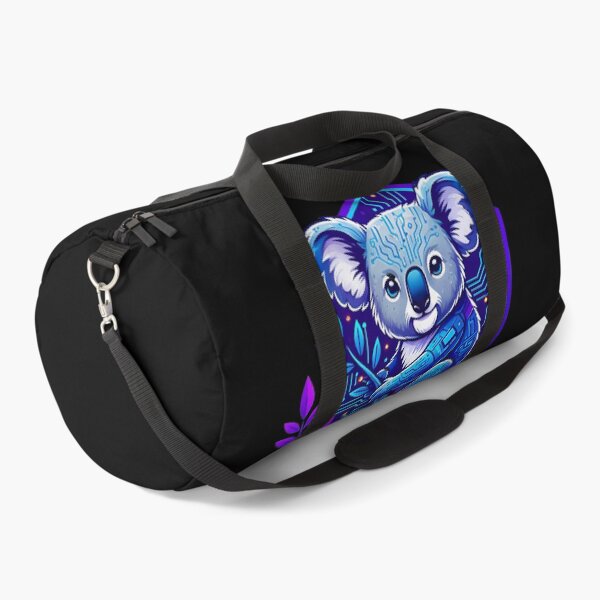 Item preview, Cyber Koala Tech Art - Futuristic Neon Circuit Australian Wildlife Illustration designed and sold by AbulailArt.