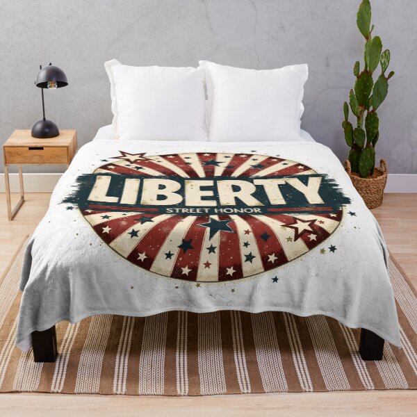 Item preview, Liberty Street Honor Shirt – Urban Graffiti Patriotic Design designed and sold by relso.