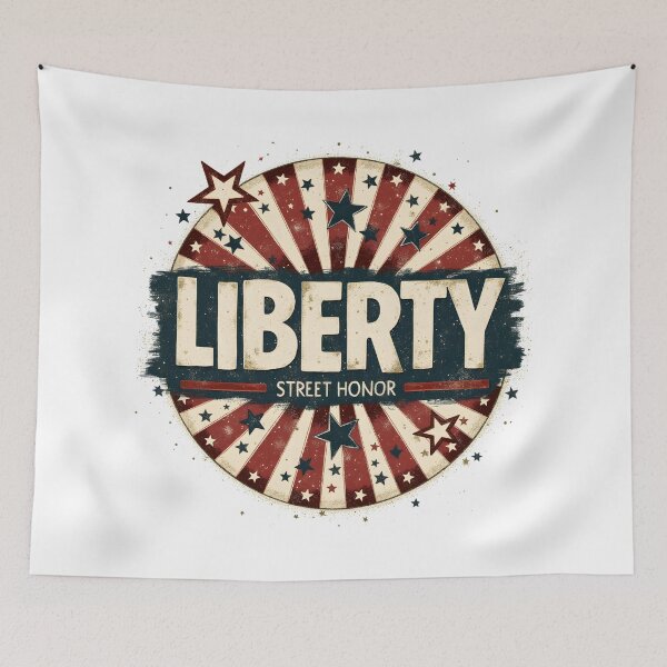 Item preview, Liberty Street Honor Shirt – Urban Graffiti Patriotic Design designed and sold by relso.