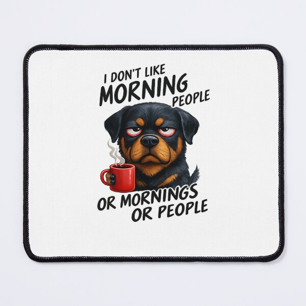 Item preview, I Don't Like Morning People Or Mornings Or People Mug designed and sold by 123ks.