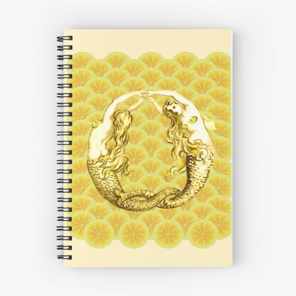 Item preview, Twin Mermaids in a Sea of Lemons and Butter designed and sold by CONTRAPINK.