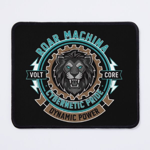 Item preview, Roar Machina – Cybernetic Lion Power Emblem designed and sold by Dogandesighn.