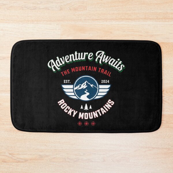 Item preview, Adventure Awaits – Rocky Mountain Trail Emblem designed and sold by Dogandesighn.