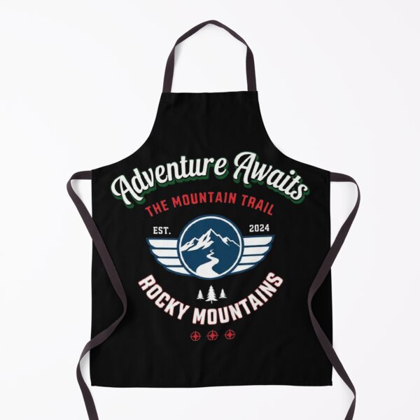 Item preview, Adventure Awaits – Rocky Mountain Trail Emblem designed and sold by Dogandesighn.