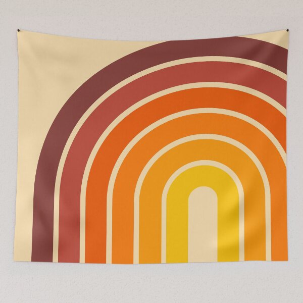 Item preview, Retro Cocentric Geometric Arch designed and sold by tonymagnerart.