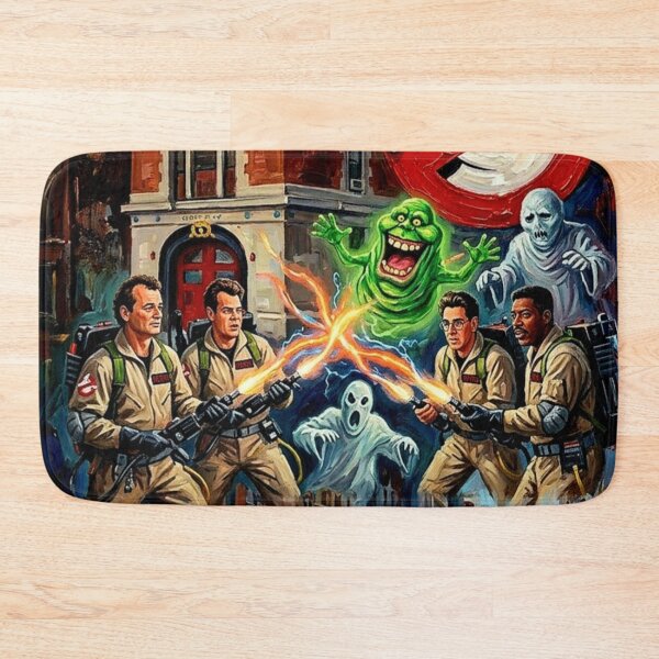 Item preview, Who You Gonna Call? Ghostbusters New York Impasto Movie Poster designed and sold by Art's Diner.