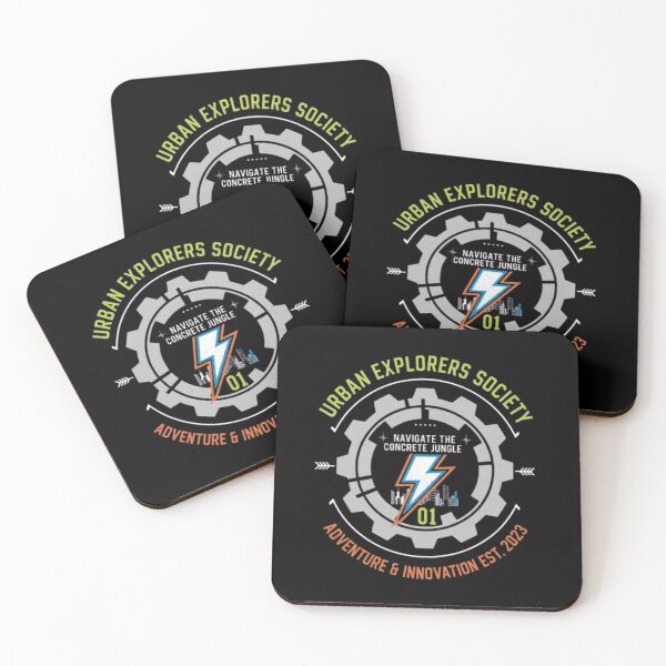 Item preview, Urban Explorers Society – Navigate the Concrete Jungle Emblem designed and sold by Dogandesighn.