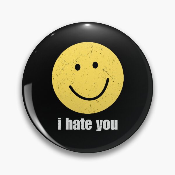 Item preview, I Hate You Smiley designed and sold by fusedtees.