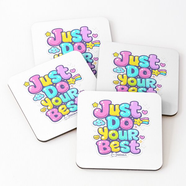 Item preview, Kawaii GDIArt - Just Do Your Best designed and sold by GDIArt.