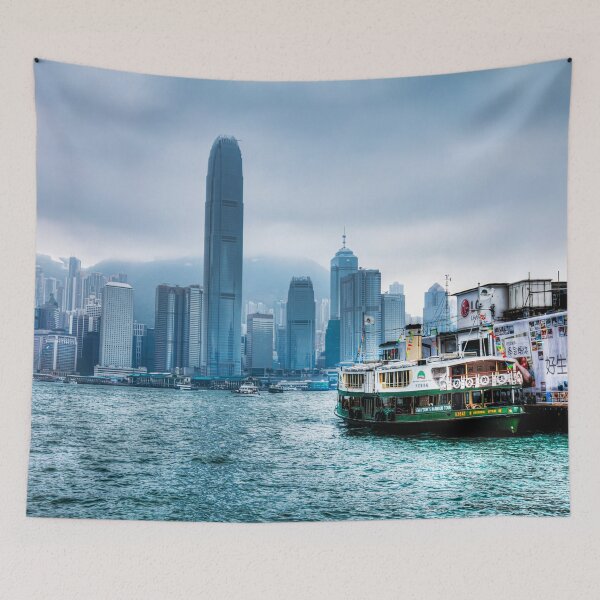 Item preview, Star Ferry and Hong Kong Skyline at Victoria Harbour designed and sold by Paul Thompson Photography.