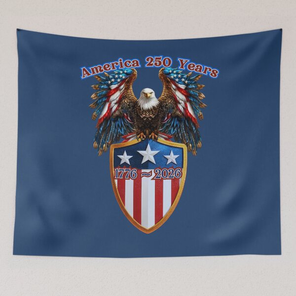 Item preview,  America 250 Sheild of Freedom designed and sold by Tripp Art Studio.