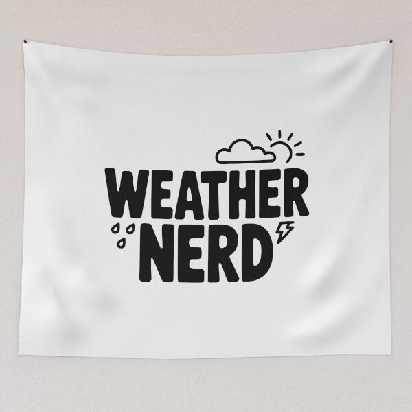 Item preview, Weather Nerd designed and sold by Frank Ring.