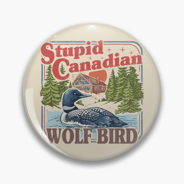 Item preview, Stupid Canadian Wolf Bird. #3 designed and sold by EunsooLee.