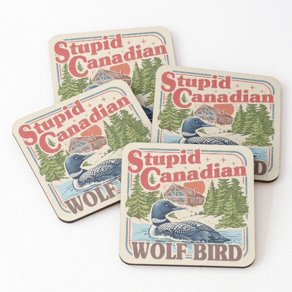 Item preview, Stupid Canadian Wolf Bird. #3 designed and sold by EunsooLee.
