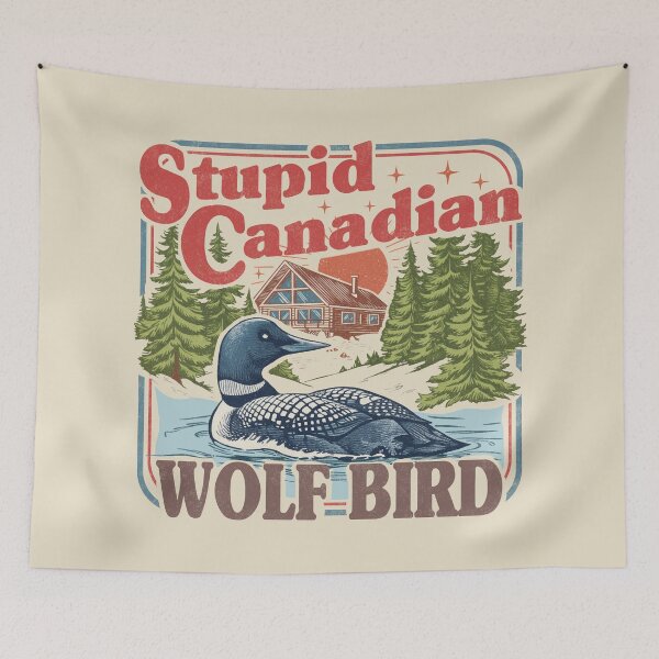 Item preview, Stupid Canadian Wolf Bird. #3 designed and sold by EunsooLee.