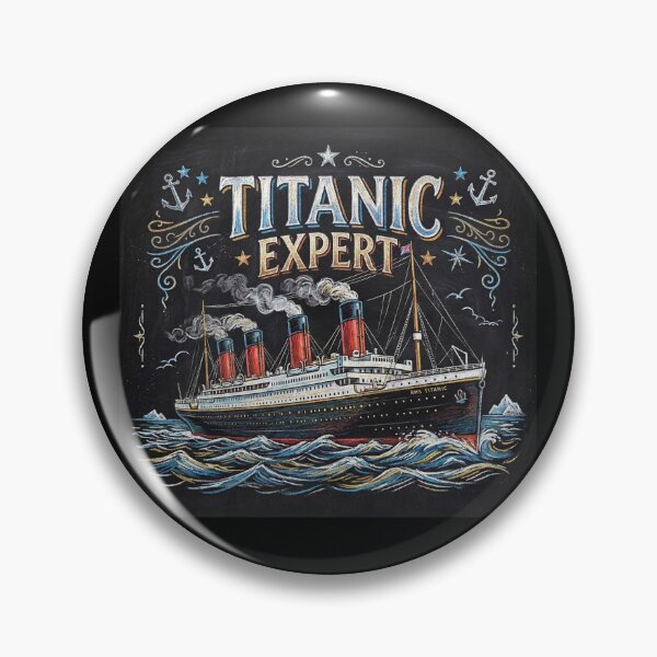Item preview, Titanic Expert - RMS Titanic specialist enthusiast lover fan designed and sold by NewRedLady.