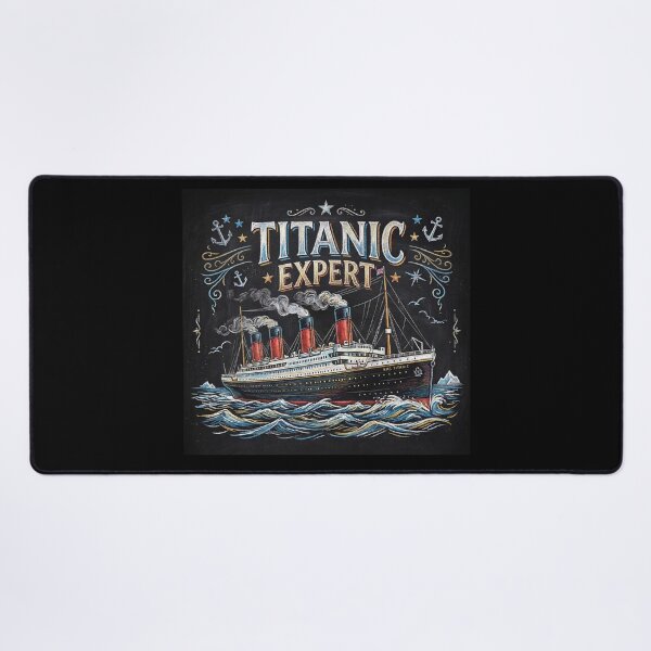 Item preview, Titanic Expert - RMS Titanic specialist enthusiast lover fan designed and sold by NewRedLady.