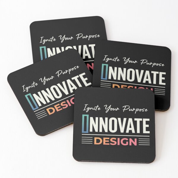 Item preview, Ignite Your Purpose – Innovate Design Typography Poster designed and sold by Dogandesighn.
