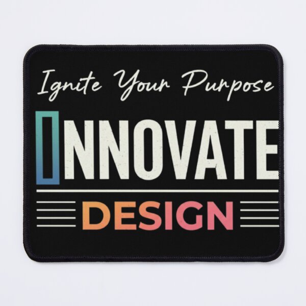 Item preview, Ignite Your Purpose – Innovate Design Typography Poster designed and sold by Dogandesighn.