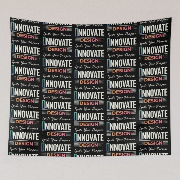 Item preview, Ignite Your Purpose – Innovate Design Typography Poster designed and sold by Dogandesighn.