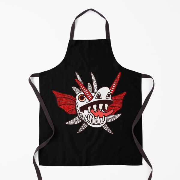Item preview, Red devil panamanian mask sticker designed and sold by DesignPMG.