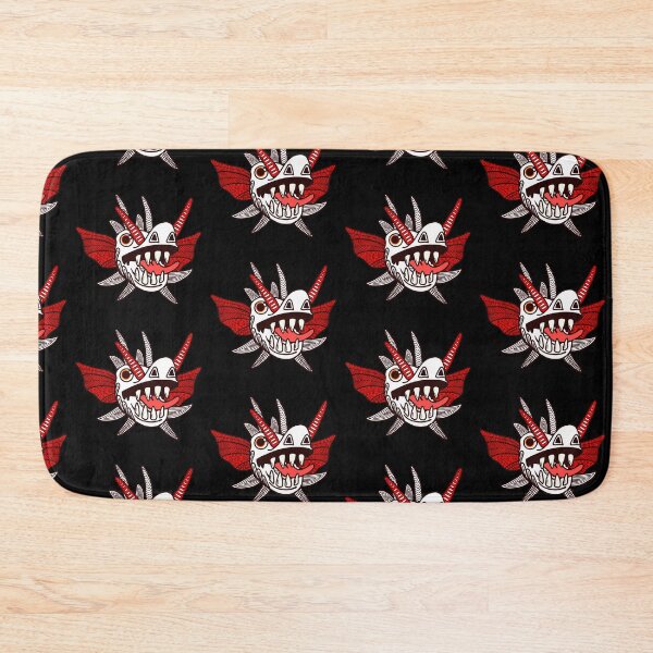 Item preview, Pegatina de máscara panameña del diablo rojo designed and sold by DesignPMG.