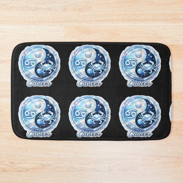 Item preview, Cancer -Zodiac starsign, inside an  yin-yang, Jun 21–Jul 22 designed and sold by FireOrchid.