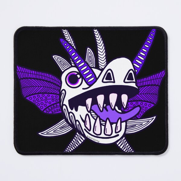 Item preview, Purple devil panamanian mask sticker designed and sold by DesignPMG.