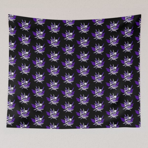 Item preview, Purple devil panamanian mask sticker designed and sold by DesignPMG.