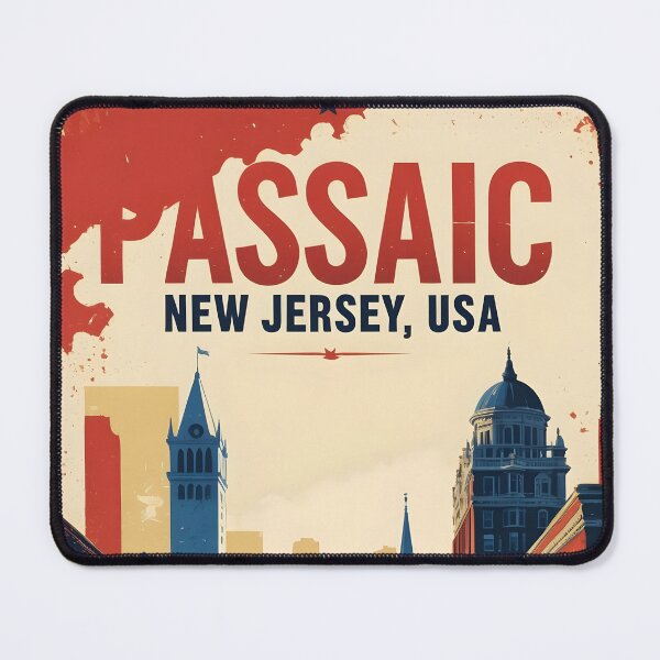 Item preview, Passaic Jersey 1950s USA Vintage Travel Tourism designed and sold by TravelersGems.