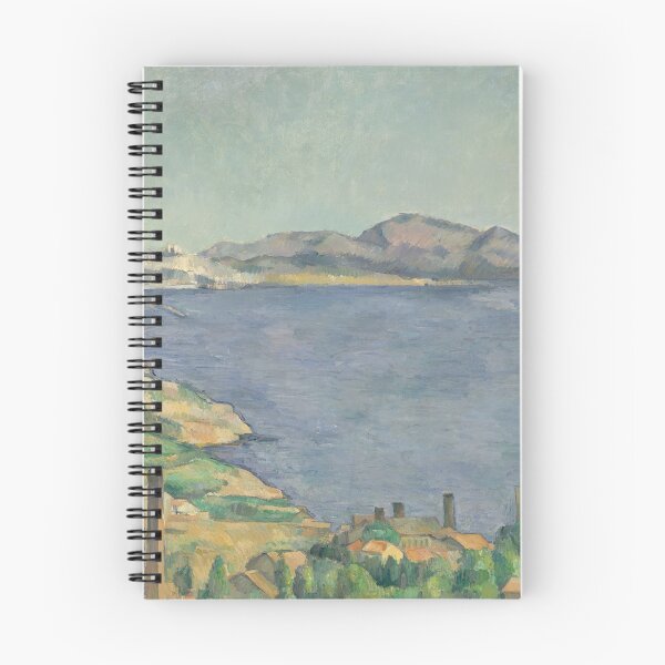 Item preview, The Gulf of Marseilles Seen From Lestaque by Paul Cézanne: Coastal Landscape Poster designed and sold by artofuniverse.