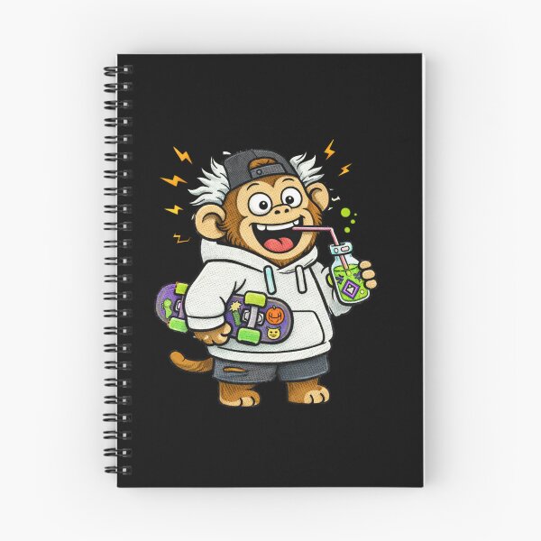 Item preview, Mad Scientist Monkey – Funny Halloween Potion Monkey Mascot designed and sold by ColorSplash123.
