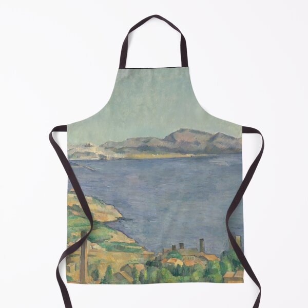 Item preview, The Gulf of Marseilles Seen From Lestaque by Paul Cézanne: Coastal Landscape Poster designed and sold by artofuniverse.