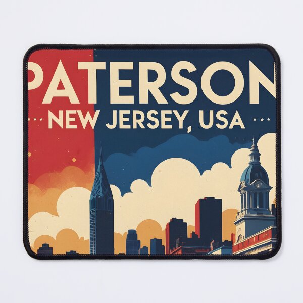 Item preview, Paterson Jersey 1950s USA Vintage Travel Tourism designed and sold by TravelersGems.