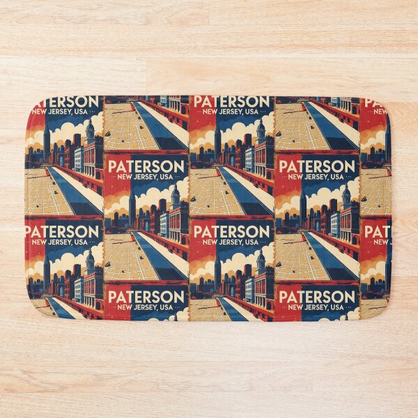 Item preview, Paterson Jersey 1950s USA Vintage Travel Tourism designed and sold by TravelersGems.