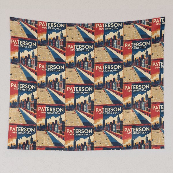 Item preview, Paterson Jersey 1950s USA Vintage Travel Tourism designed and sold by TravelersGems.