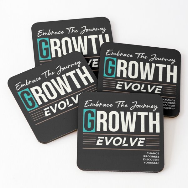 Item preview, Embrace Growth – Motivational Typography for Personal Evolution designed and sold by Dogandesighn.