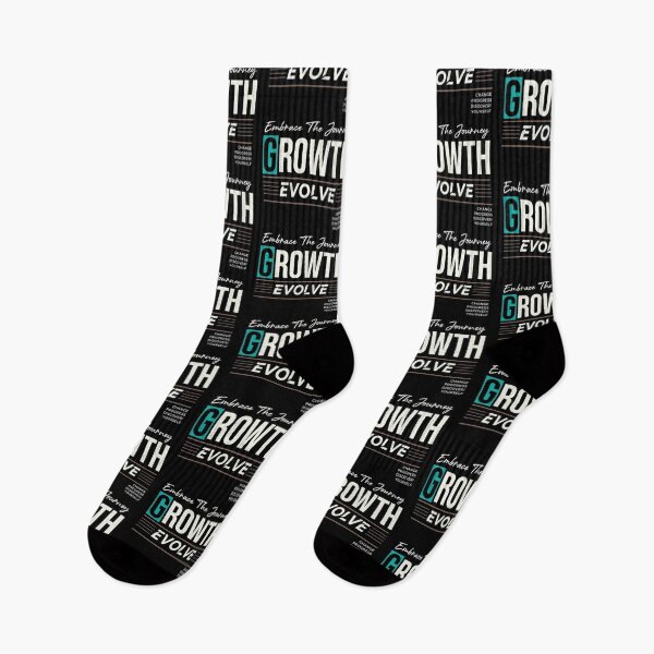 Item preview, Embrace Growth – Motivational Typography for Personal Evolution designed and sold by Dogandesighn.