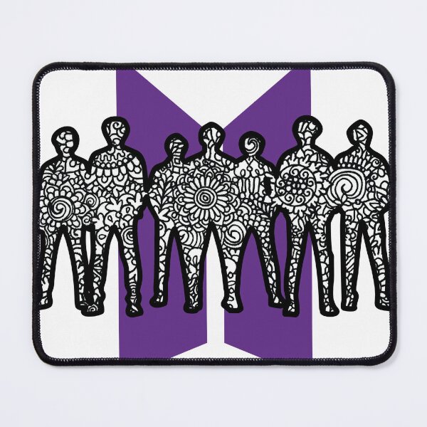 Item preview, Army love bts zentangle sticker designed and sold by DesignPMG.