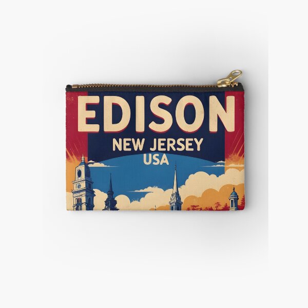 Item preview, Edison Jersey 1950s USA Vintage Travel Tourism designed and sold by TravelersGems.