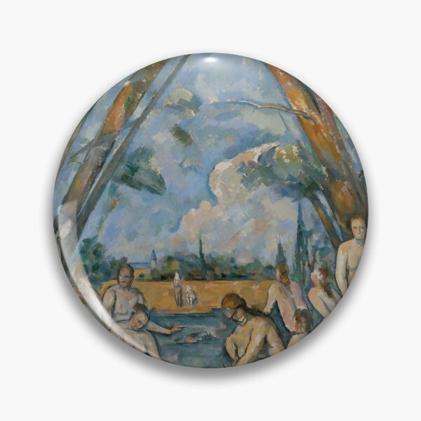 Item preview, The Large Bathers by Paul Cézanne: Post Impressionist fine art poster designed and sold by artofuniverse.