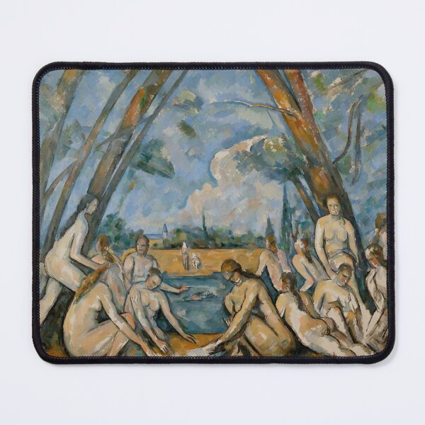 Item preview, The Large Bathers by Paul Cézanne: Post Impressionist fine art poster designed and sold by artofuniverse.