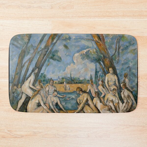 Item preview, The Large Bathers by Paul Cézanne: Post Impressionist fine art poster designed and sold by artofuniverse.