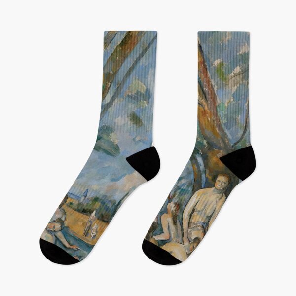 Item preview, The Large Bathers by Paul Cézanne: Post Impressionist fine art poster designed and sold by artofuniverse.