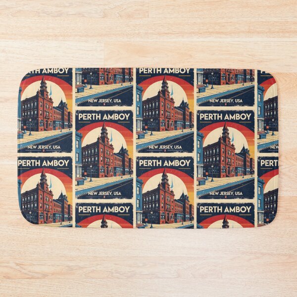 Item preview, Perth Amboy Jersey 1950s USA Vintage Travel Tourism designed and sold by TravelersGems.