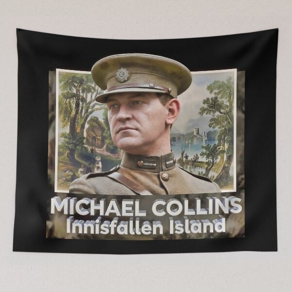 Item preview, Michael Collins Innisfallen Island Irish Freedom Fighter Ireland Free State remastered designed and sold by OliDesigns.