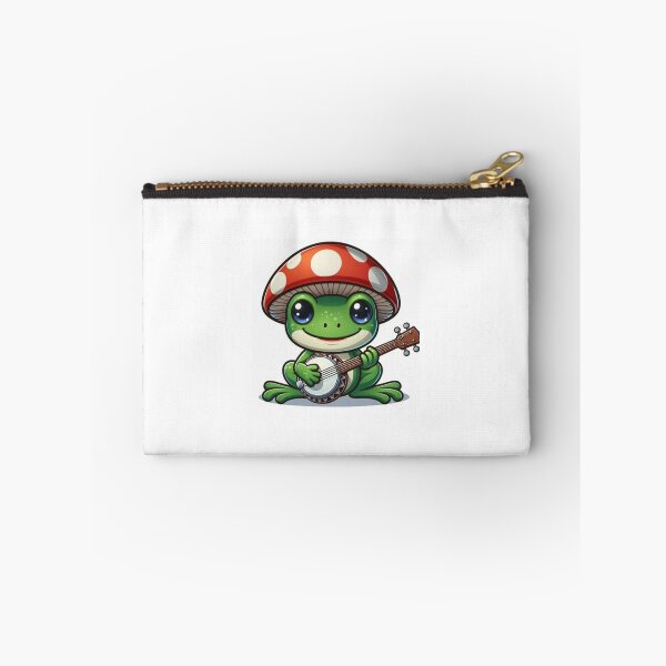 Item preview, Frog in a mushroom hat designed and sold by ElixirDesigns13.