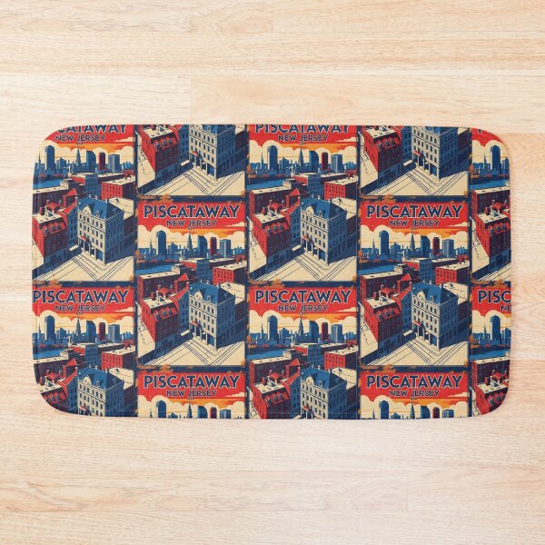 Item preview, Piscataway Jersey 1950s USA Vintage Travel Tourism designed and sold by TravelersGems.