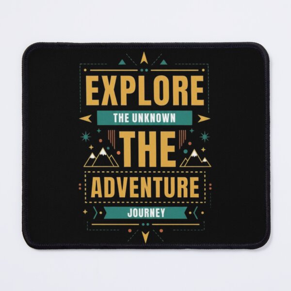 Item preview, Explore the Unknown – Adventure Journey Typography Design designed and sold by Dogandesighn.